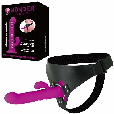 Strap-on Uppercut Vibrator