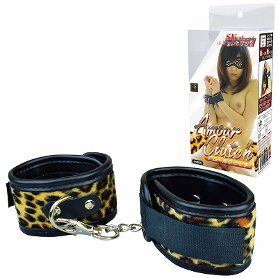 Amour Clutch Hand Cuffs Leopard