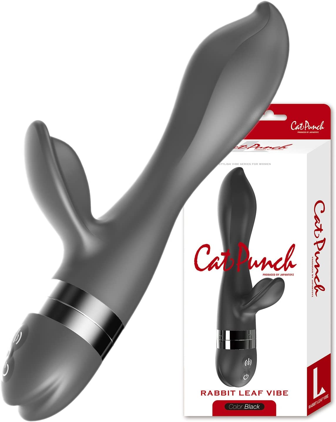 Cat Punch L RABBIT LEAF VIBE BLACK